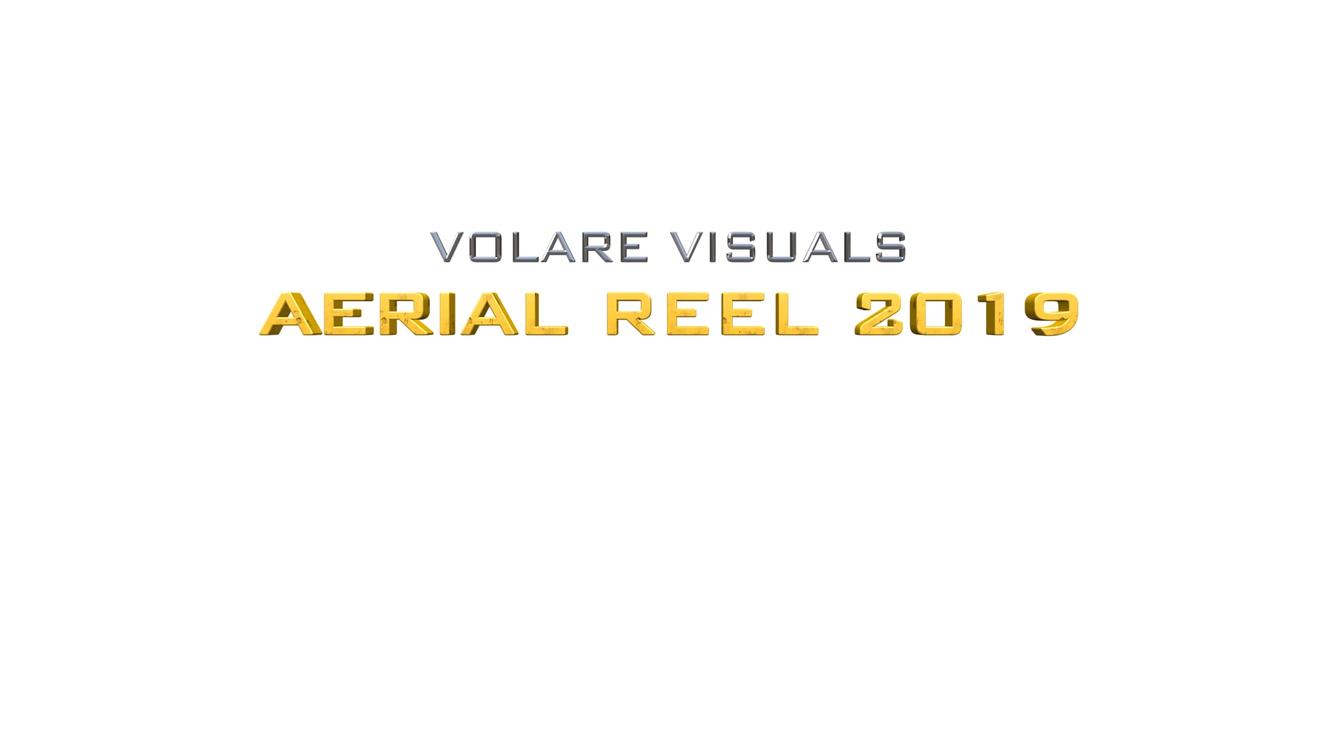 VOLARE VISUALS AERIAL REEL 2019