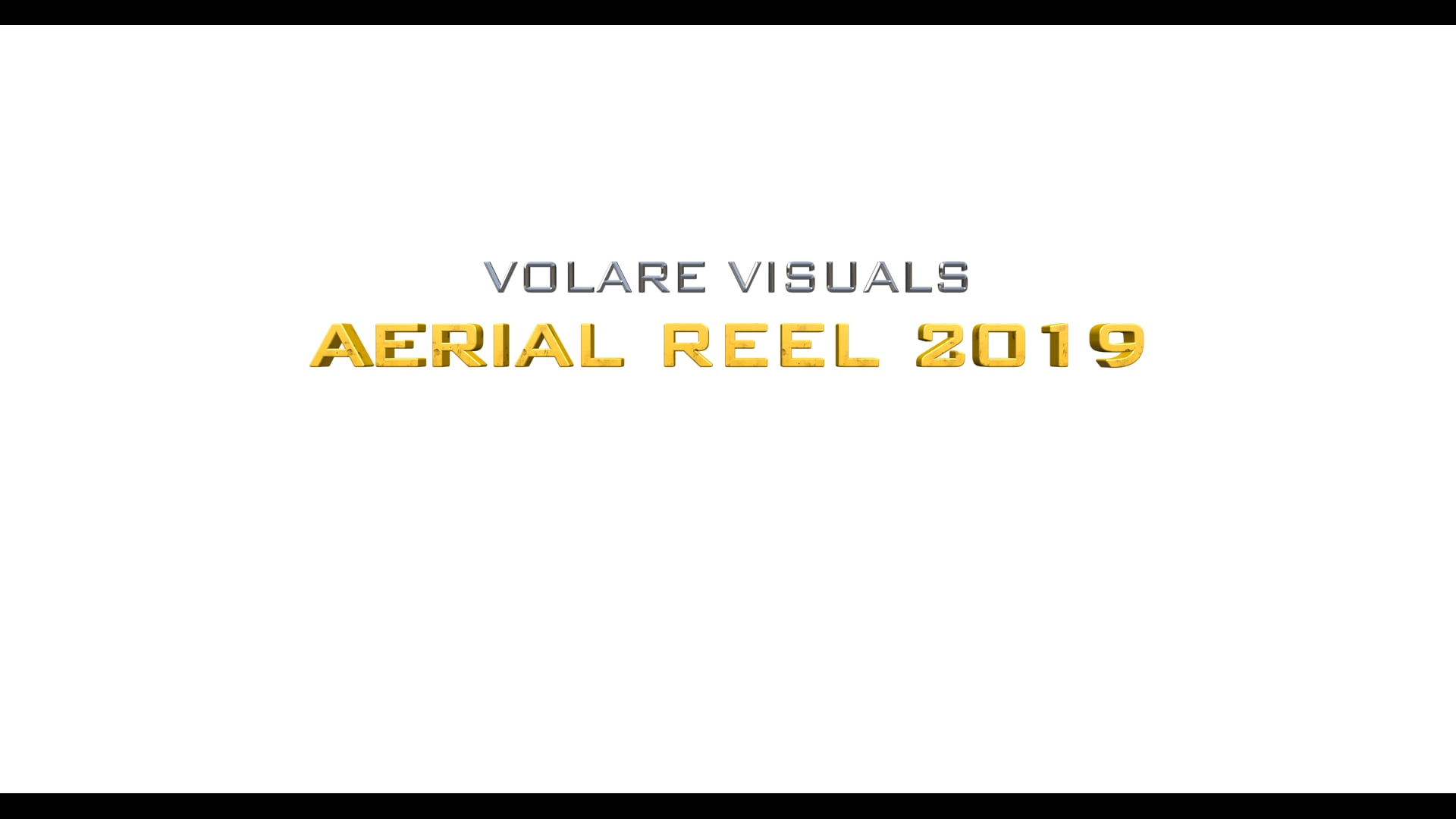 VOLARE VISUALS AERIAL REEL 2019