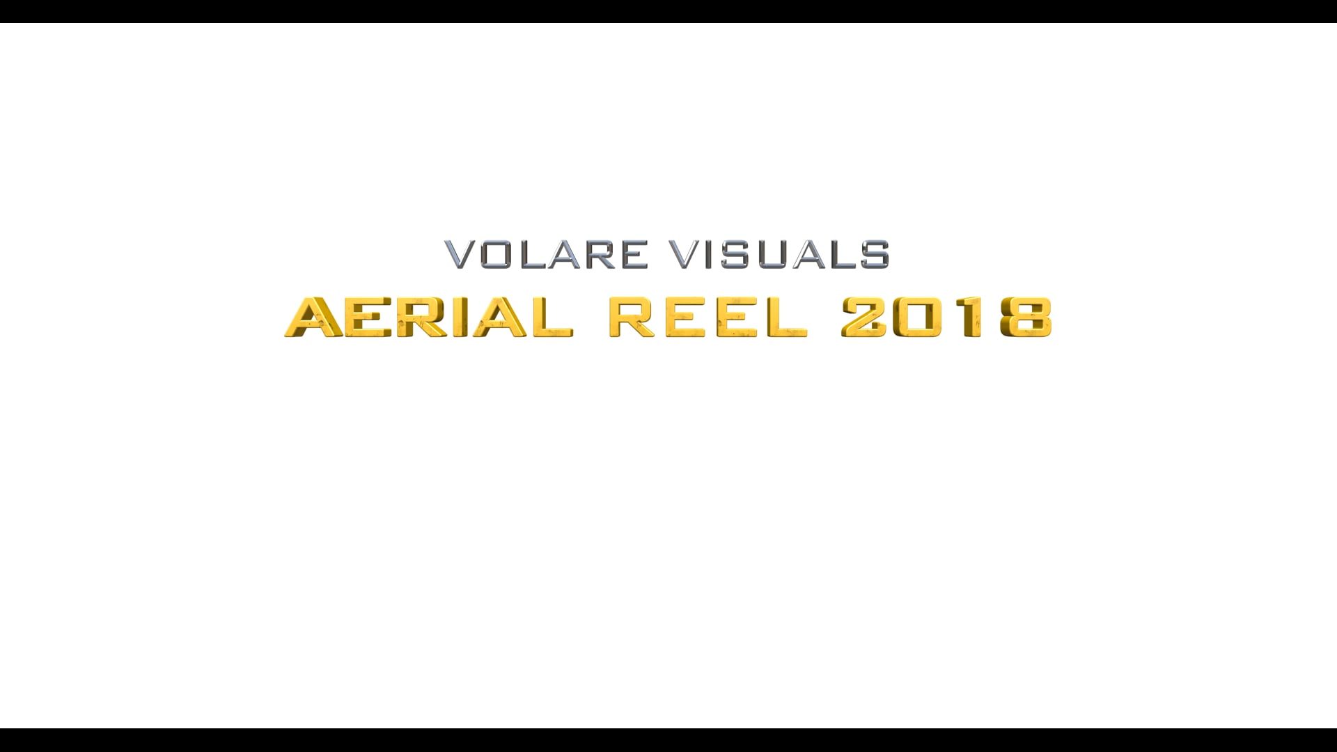 VOLARE VISUALS AERIAL REEL 2018