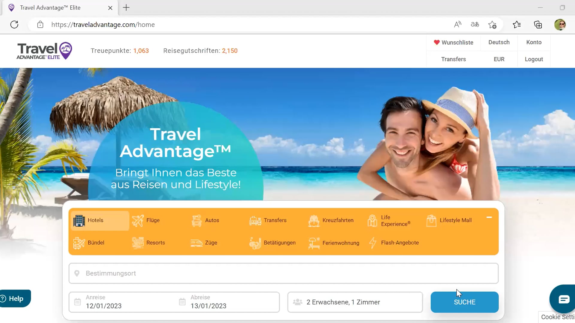 RESORTS AKTIVITÄTEN