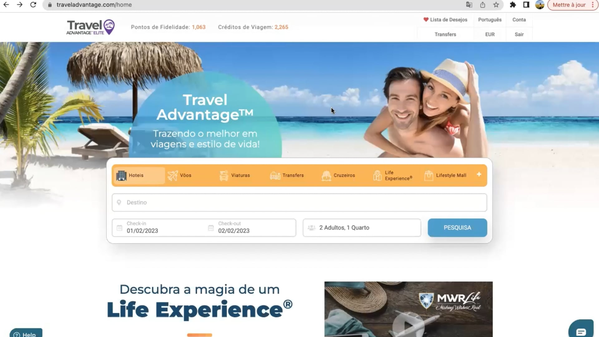 RESERVA DE RESORTS