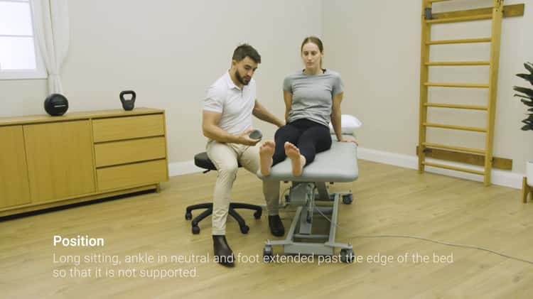 Ankle Plantar Flexion with Inversion on Vimeo