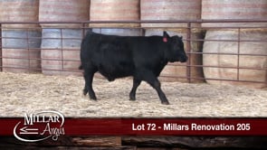 Lot #72 - MILLARS RENOVATION 205