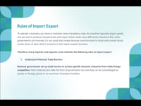 Basics of Import Export