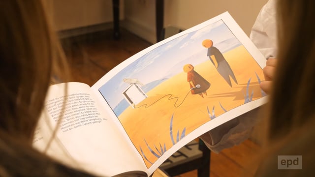 Schüler schreiben Bücher für Familien in aller Welt