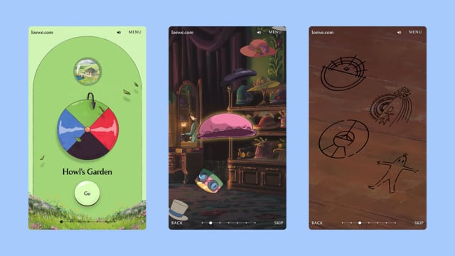 Are you Calcifer or Howl? Stink Studios makes interactive Ghibli experience  for Loewe