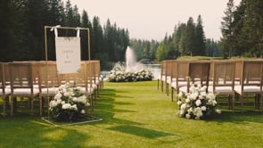 May + James - Canmore Golf Club Wedding
