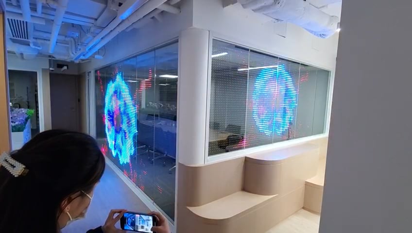 high tech lighting glass on Vimeo