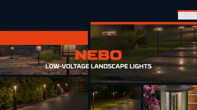 NEBO Low Voltage LED Landscape Lighting Set