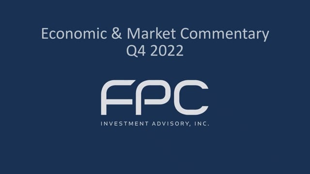 Economic & Market Commentary Q4 2022