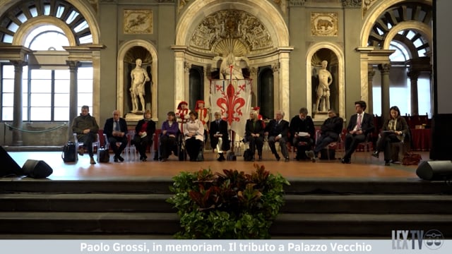 Paolo Grossi, in memoriam. Il tributo a Palazzo Vecchio