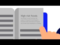 High and low risk food