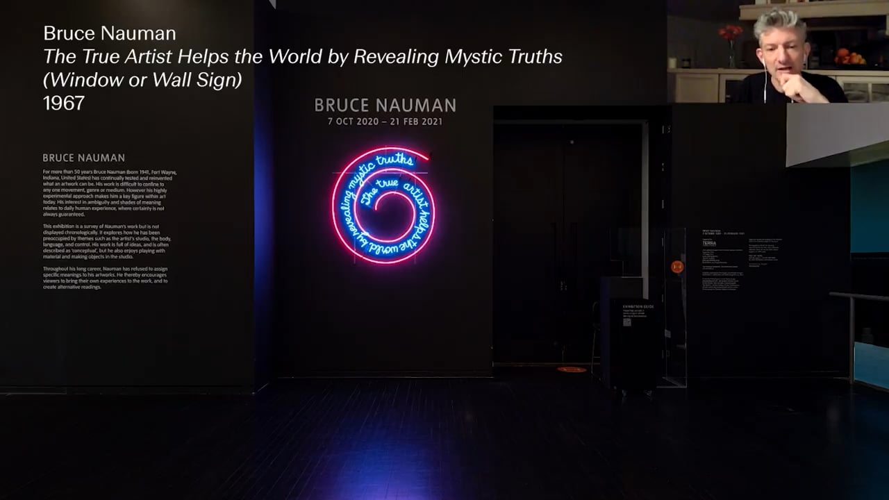 Conversations: Joan Simon and Andrea Lissoni on Bruce Nauman