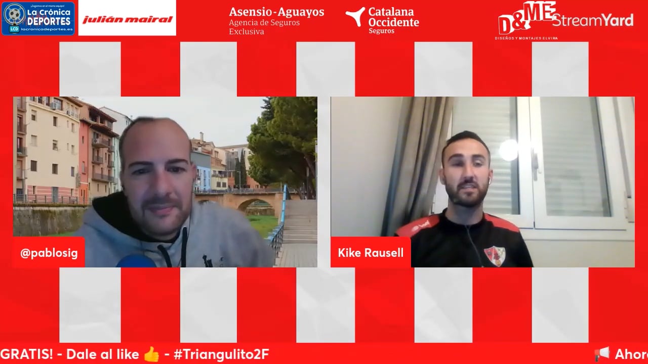 (Jornada 19 - 3ª División) TERTULIA UD BARBASTRO " Especial con Kike Rausell " Fuente: Canal YouTube El Triangulito Rabioso