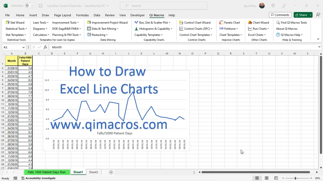 line-run-control-chart-excel, image size:1280x720