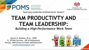 Building a High Performance Team - Part II video