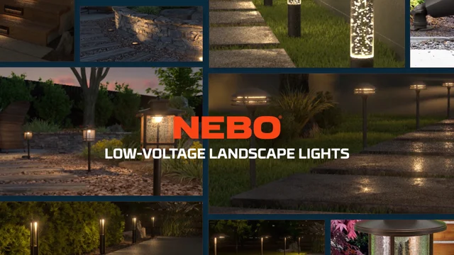 NEBO Low Voltage LED Landscape Lighting Set