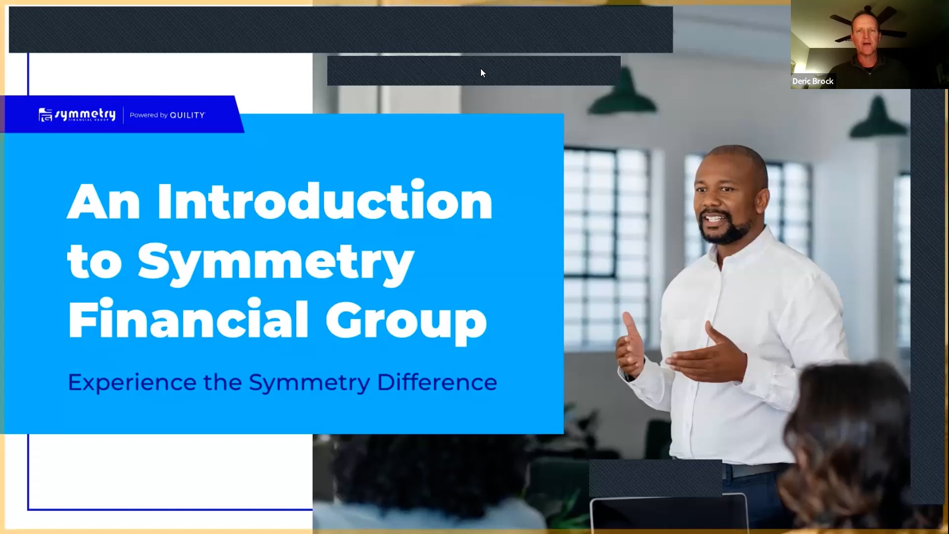 Symmetry Financial Group Corporate Overview On Vimeo