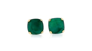 3.60 ct. t.w. Emerald Martini Stud Earrings in 14kt Yellow Gold