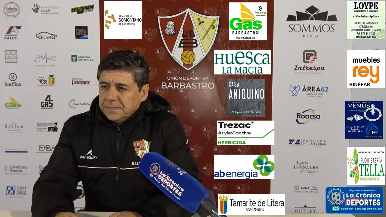 LA PREVIA / UD Barbastro - CD Utrillas / JOSETE (Entrenador Barbastro) Jornada 20 / 3ª División