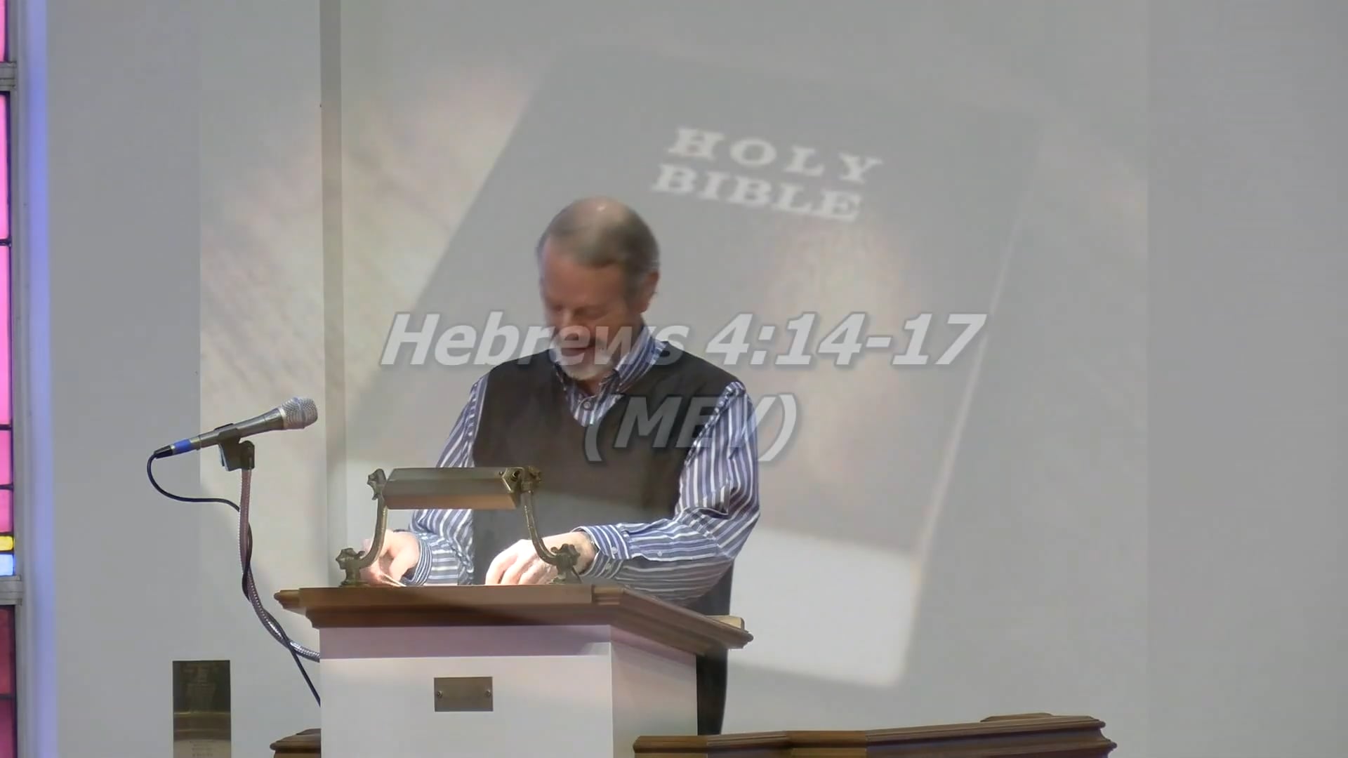 02/05/2023: Pastor Paul Amey "In Time Of Need" on Vimeo
