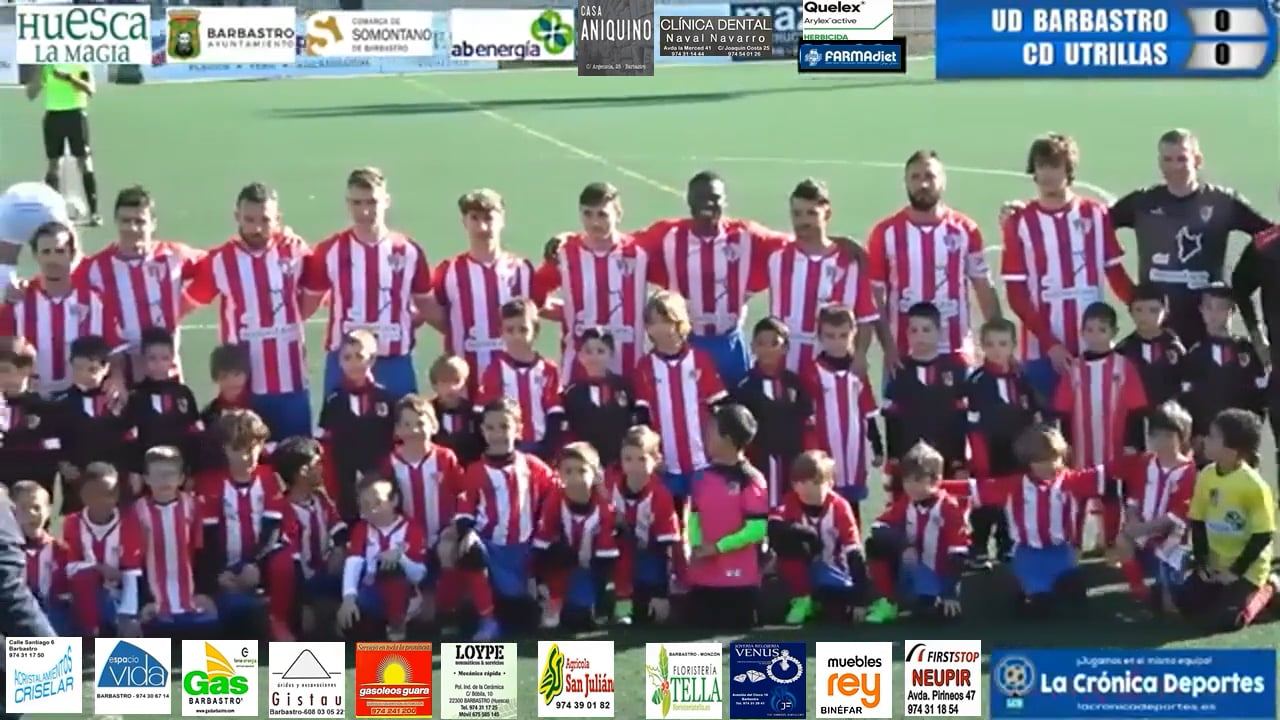 PRESENTACIÓN EQUIPOS "BABYS Y PREBENJAMÍNES" Fútbol Base UD Barbastro. Domingo 05.02.2023