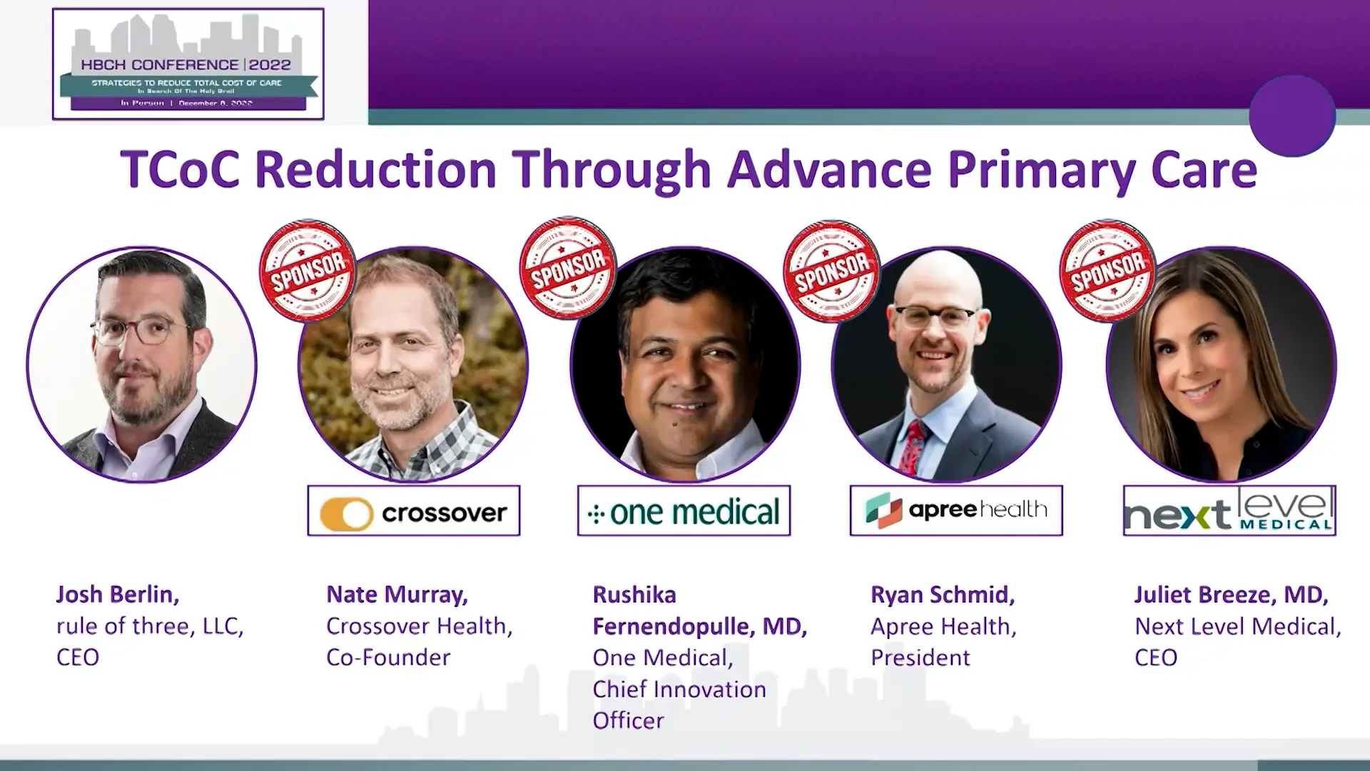 TCoC Reduction Through Cancer Care Management on Vimeo