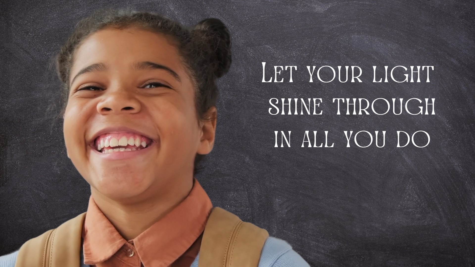 Permite que brille tu luz