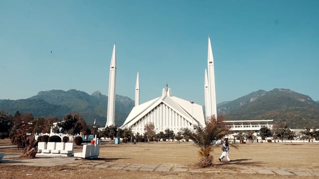 Faisal Masjid Mousue World Second Largest Mosque Free Stock Video - Pixabay