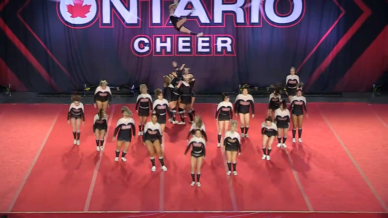 Scorpions Niagara Cheerleading Bombshells - Worlds Open L6 Non-Tumbling ...
