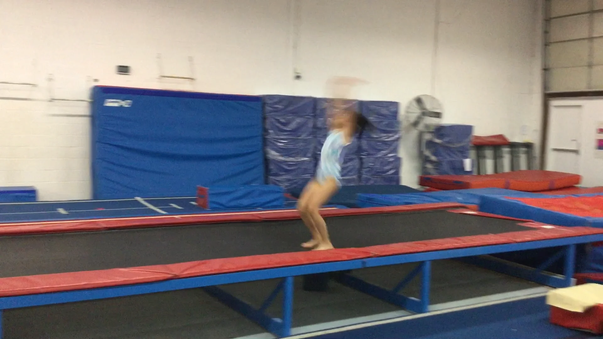 TUM905 Roundoff back handspring back handspring on tumble track on Vimeo