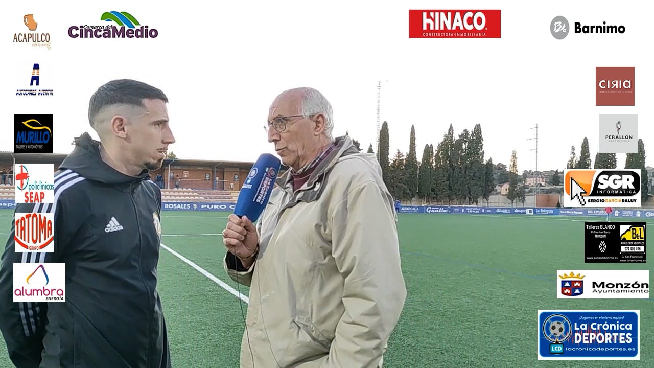 ALVARO  CANO (Jugador Caspe)  Caspe 2-2 At.Monzón / J 20 / 3ª División