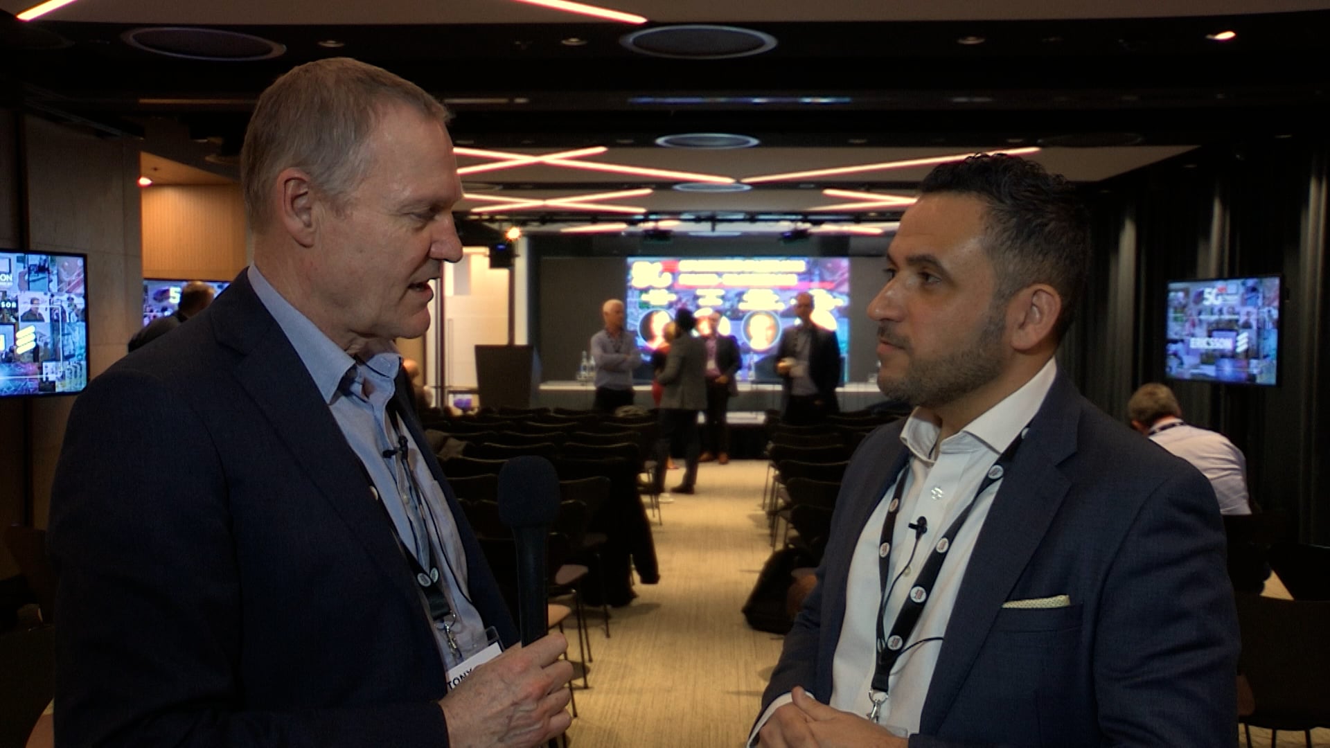 Mark Seguna, Key Account Director for BT, Ericsson at 5G Week 2023 ...