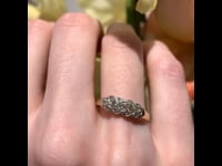 Diamante, anello 18 carati 14400-1841