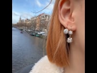 Diamond, Platinum, 18k Earrings 7746-4919