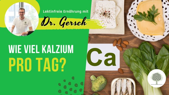 Wie viel Kalzium würden Sie pro Tag empfehlen, wenn man Vitamin D supplementiert? 