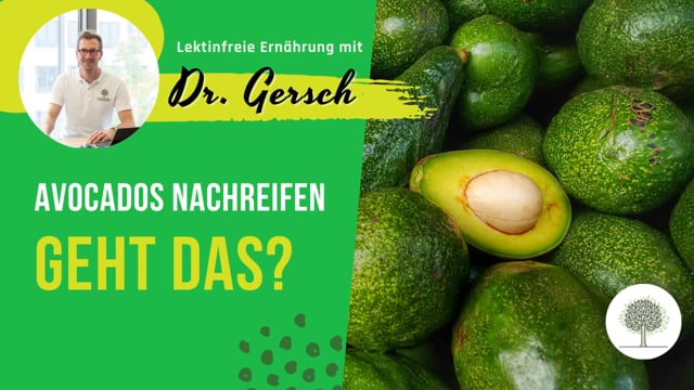 Kann ich unreife Avocados unbedenklich nachreifen lassen? 