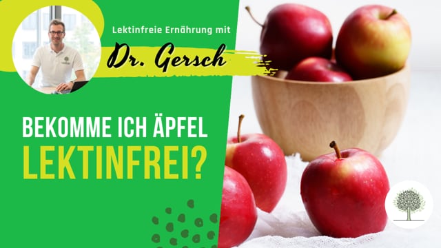 Werden Äpfel, wenn geschält und entkernt, nach 20 Minuten im Schnellkochtopf lektinfrei? 