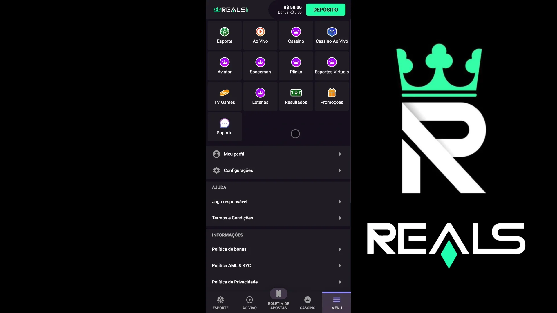 realsbet download