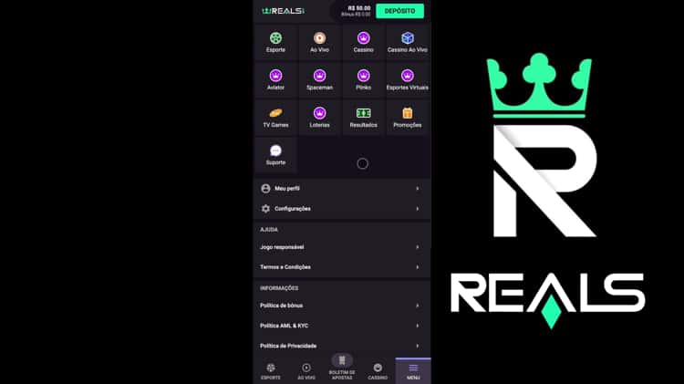 realsbet login