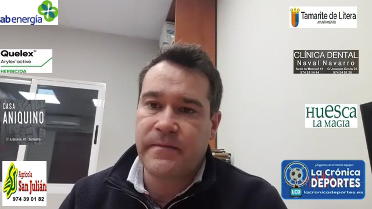 RUBÉN ZAPATER (Entrenador Épila) CD Robres 2-0 CF Épila / Jornada 20 / 3ª División