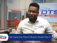 (Course 30.2) Used Car Buyers Guide - Part 2