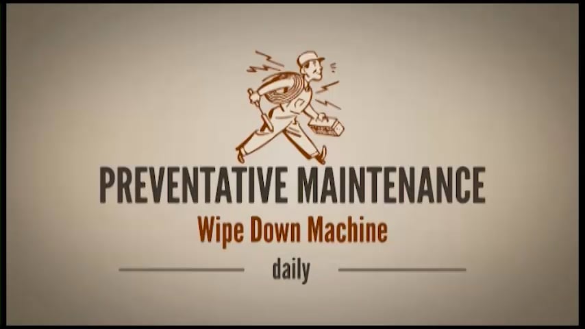 Wipe Down Machine - video thumbnail