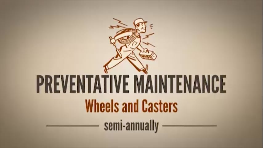 Inspecting Wheels and Casters - video thumbnail