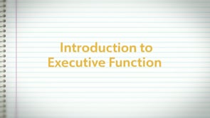 Intro to Executive Function