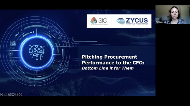 Pitching Procurement Performance to the CFO: Bottom Line it for Them, presented by Zycus | 2.2.2023