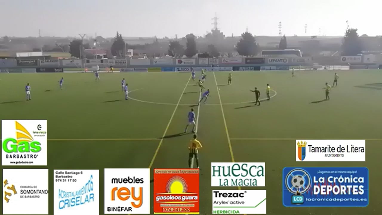 (RESUMEN y GOLES) CD Binéfar 0-2 CD La Almunia / Jornada 20 / 3ª División