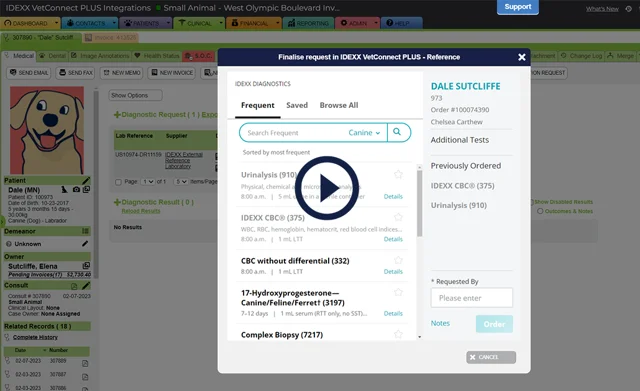 IDEXX VetConnect PLUS: Reference Laboratories