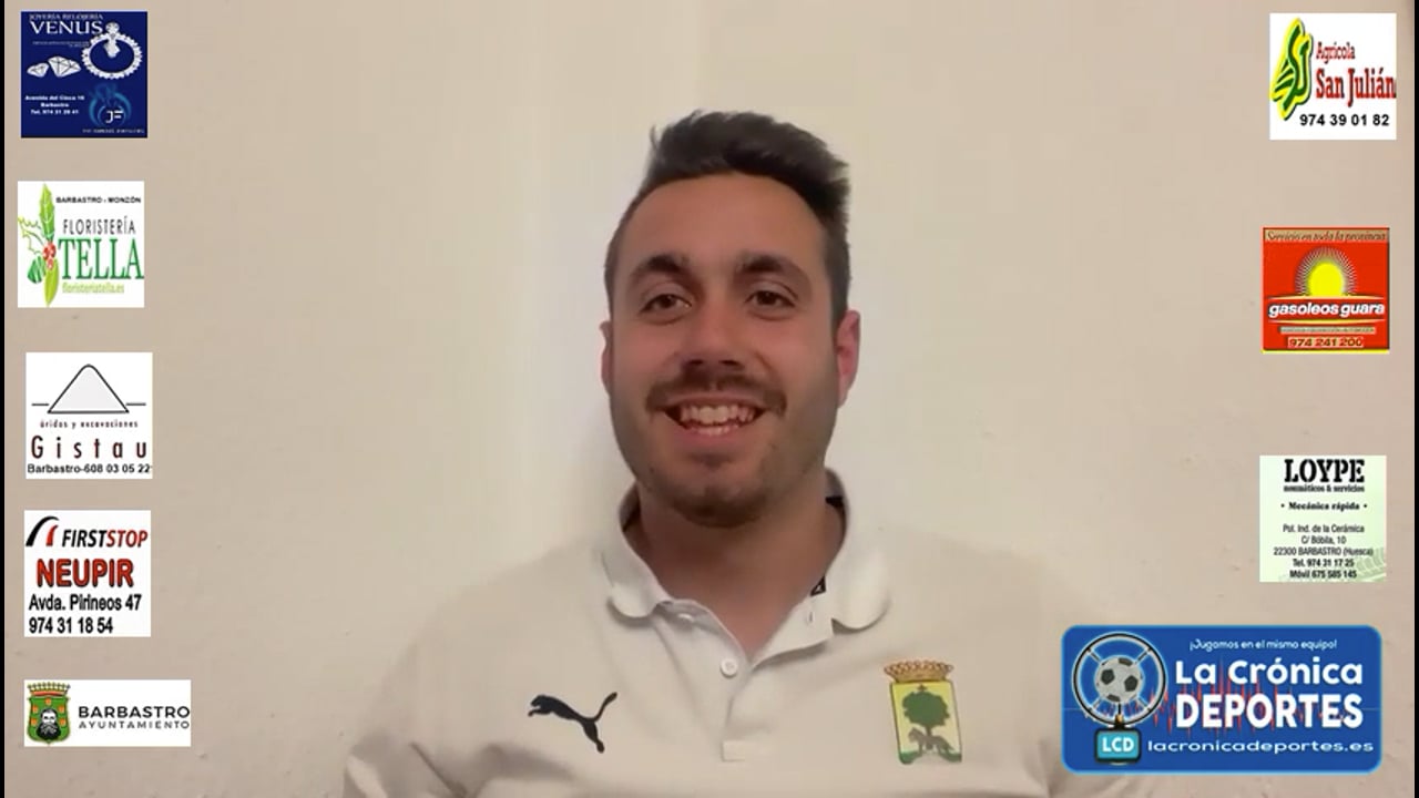 ELOY AZNAR (Entrenador Robres) CD La Almunia 0-2 CD Robres / CD Robres 2-0 CF Epila / Jornadas 19 y 20 / 3ª División