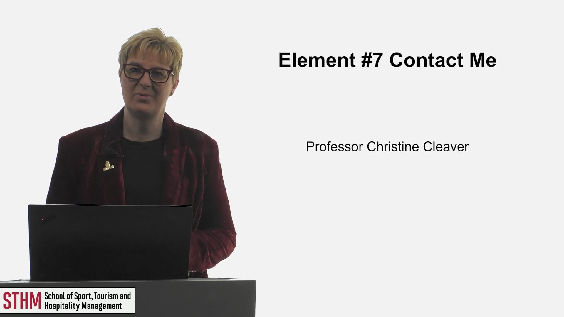 Element #7 – Contact Me